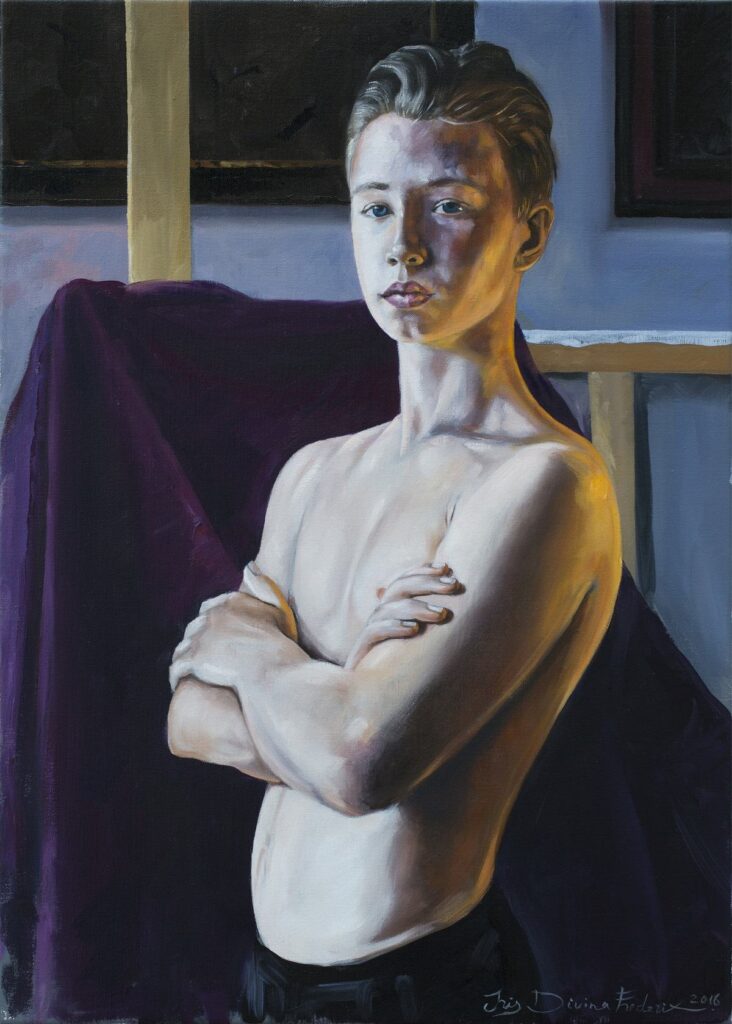 Adolescence – 70 x 50 cm – olieverf op linnen – 2016