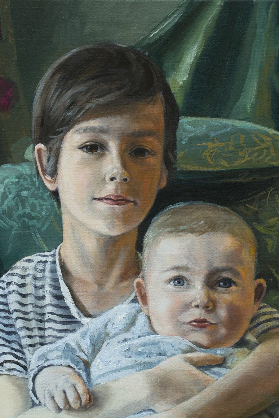 Sam en Davine – detail – 1