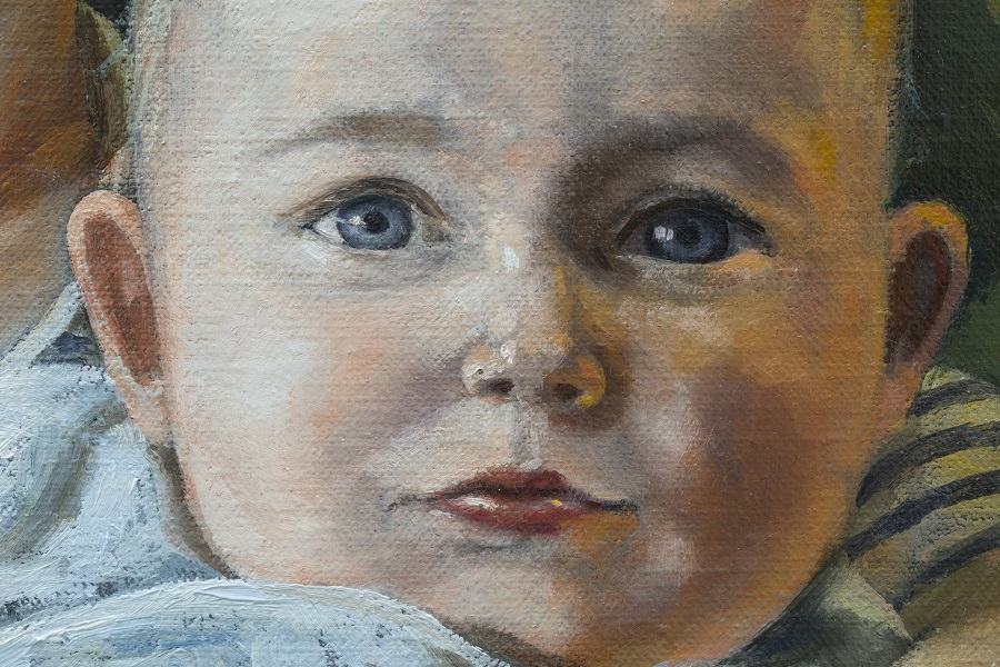Sam en Davine – detail – 2