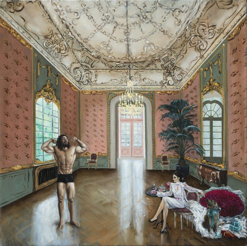 The audition , 65 x 65 cm 2019