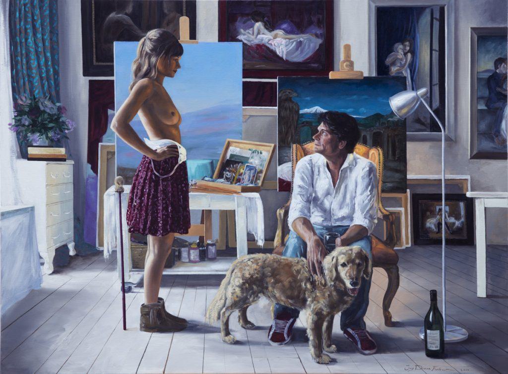 The-painter-the-model