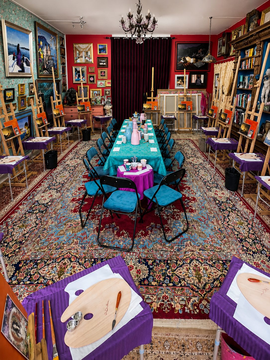 Sfeerbeeld van een Iris Frederix masterclass