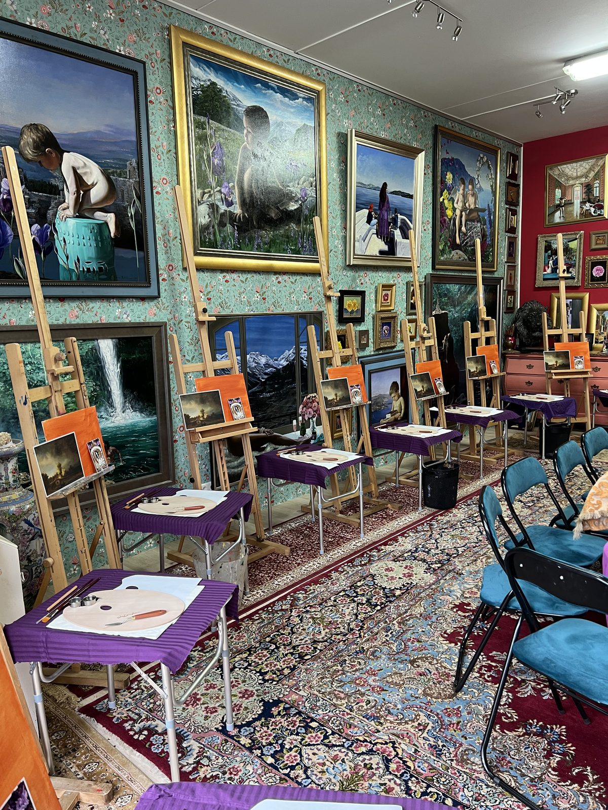 Sfeerbeeld van een Iris Frederix masterclass