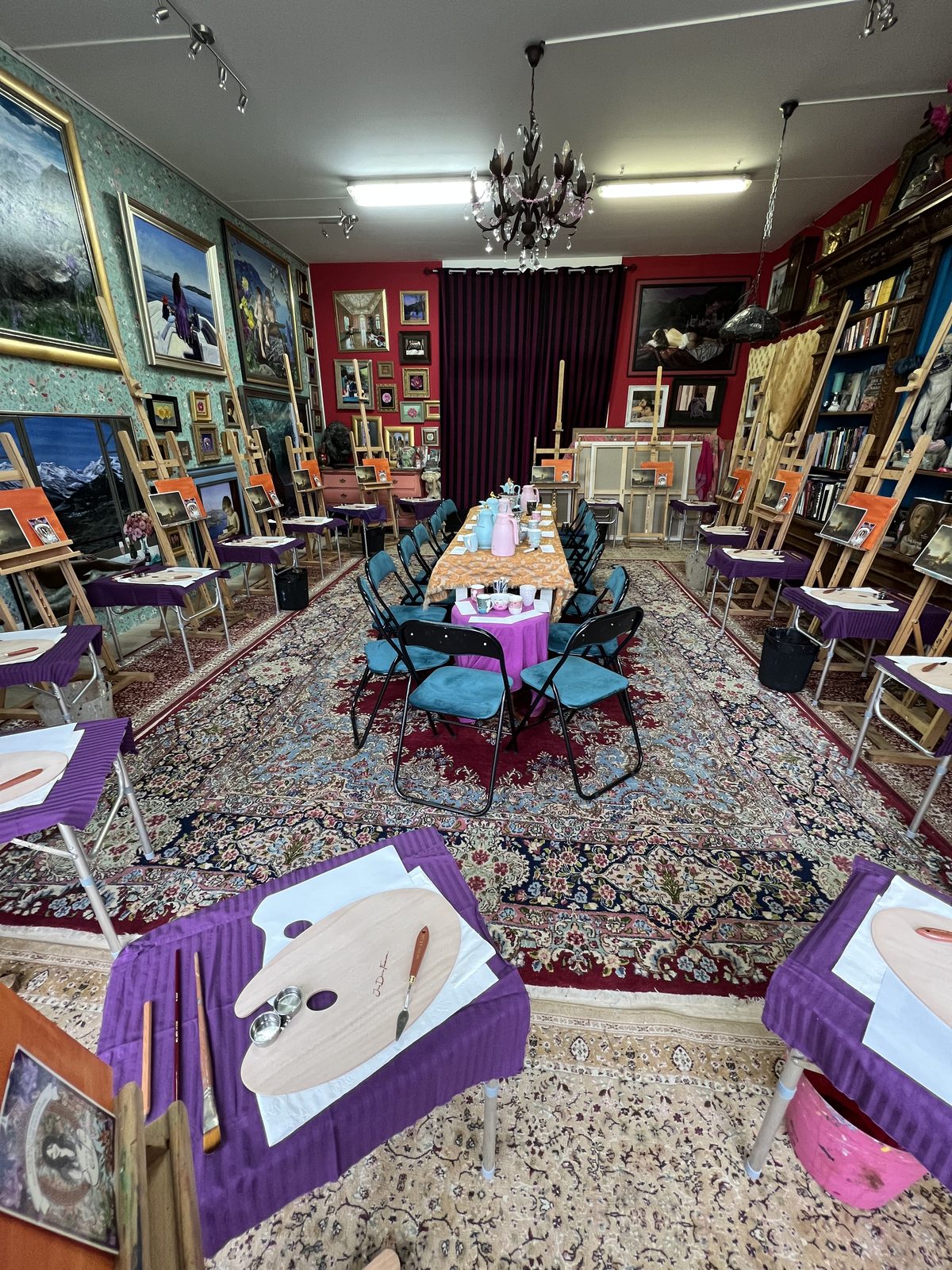 Sfeerbeeld van een Iris Frederix masterclass