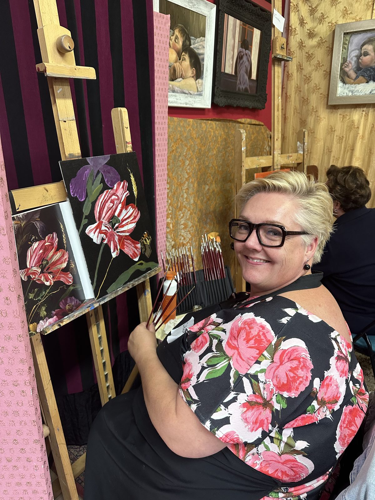 Sfeerbeeld van een Iris Frederix masterclass