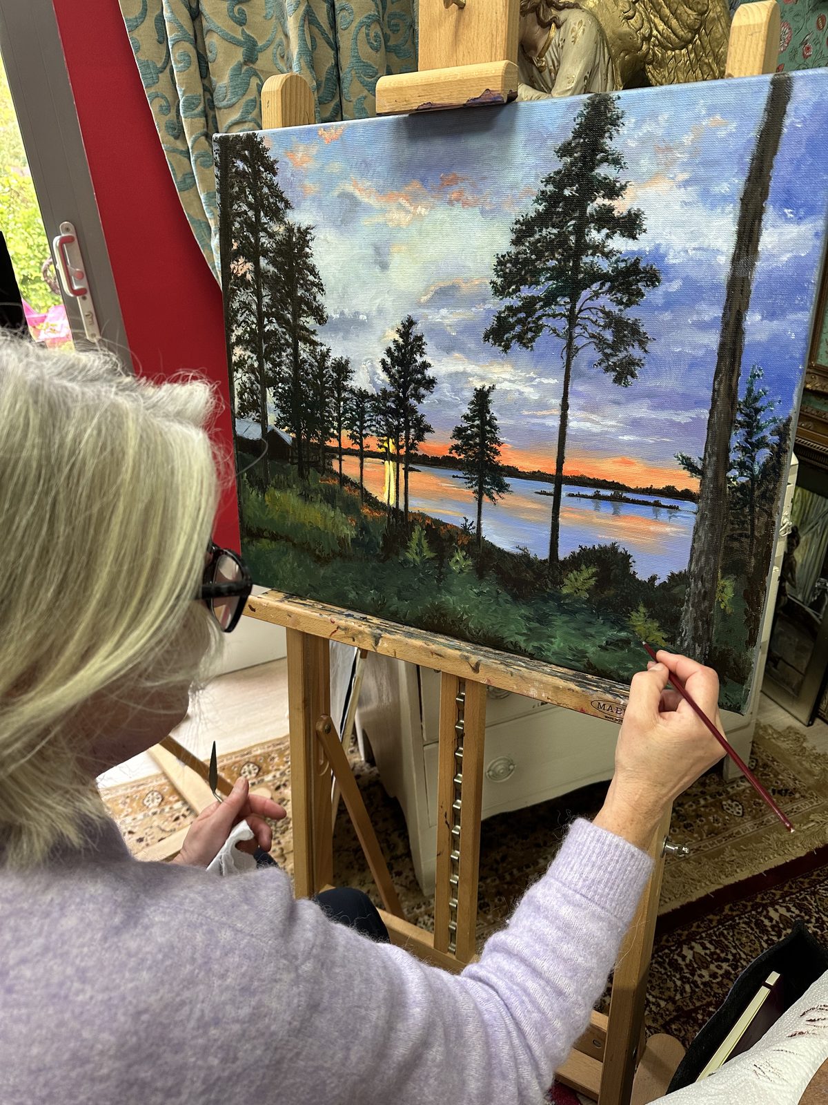 Sfeerbeeld van een Iris Frederix masterclass