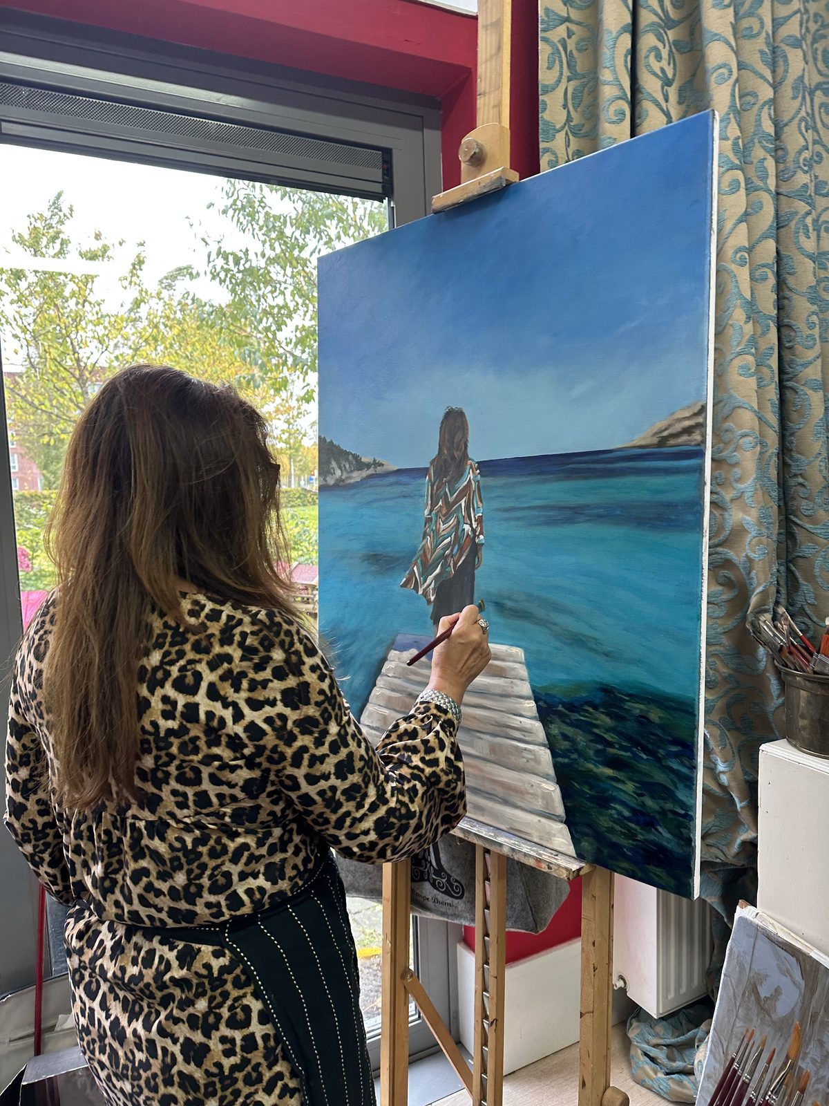Sfeerbeeld van een Iris Frederix masterclass