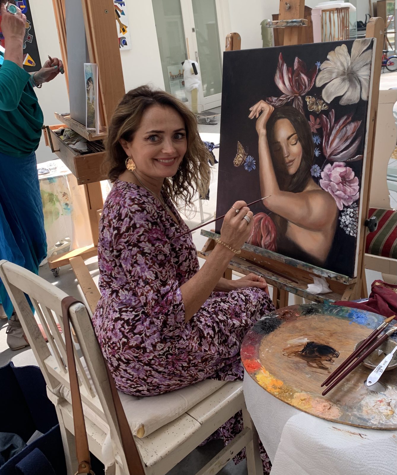 Sfeerbeeld van een Iris Frederix masterclass