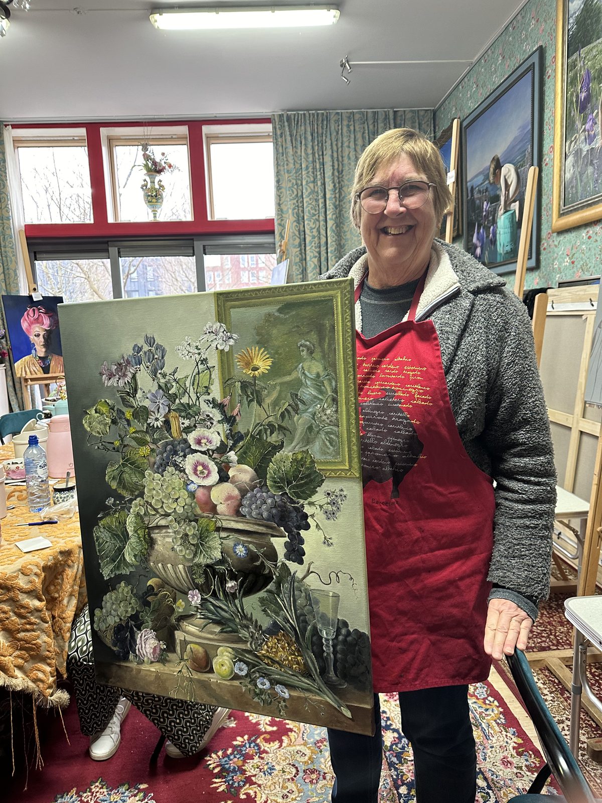 Sfeerbeeld van een Iris Frederix masterclass