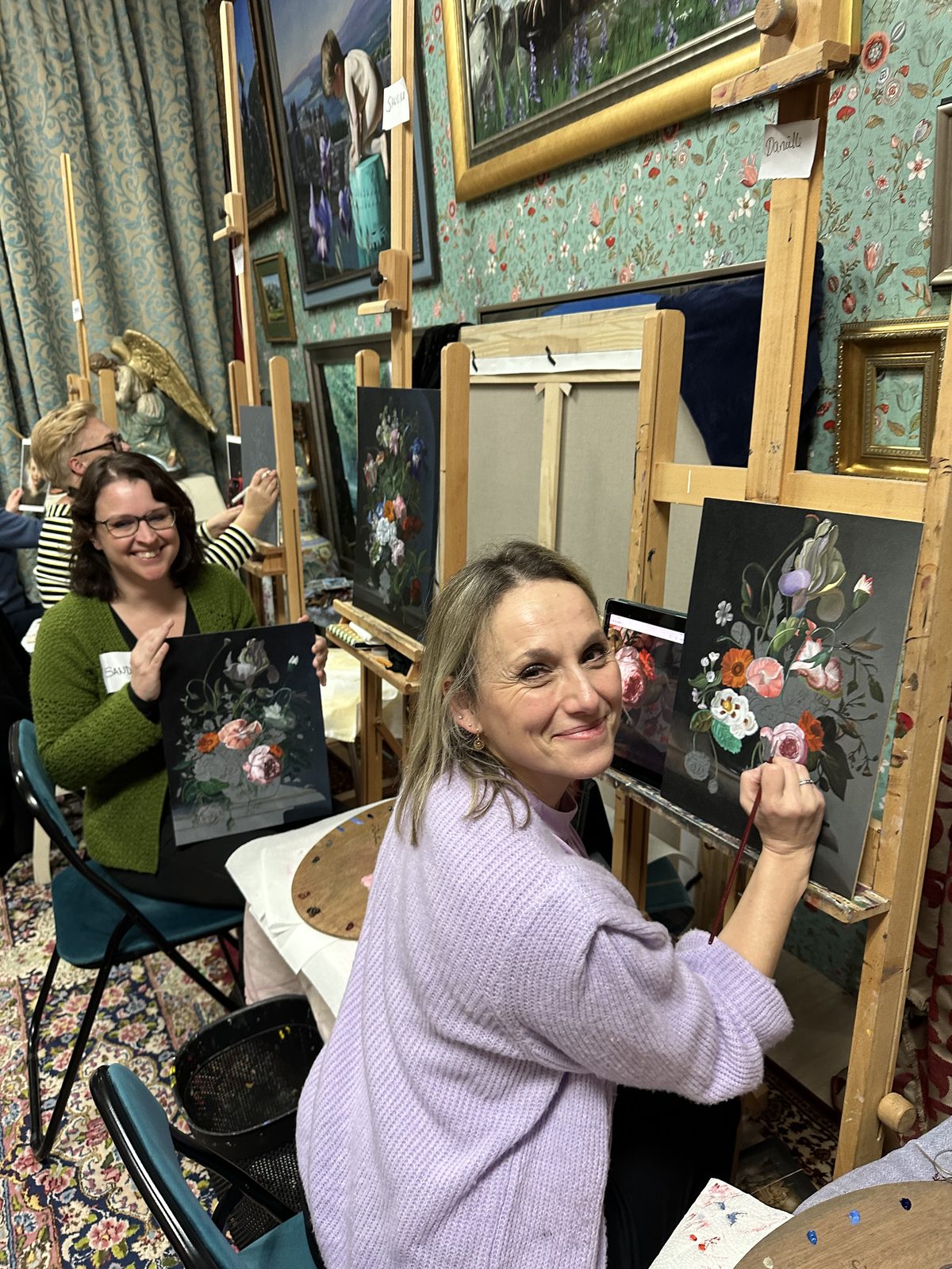 Sfeerbeeld van een Iris Frederix masterclass