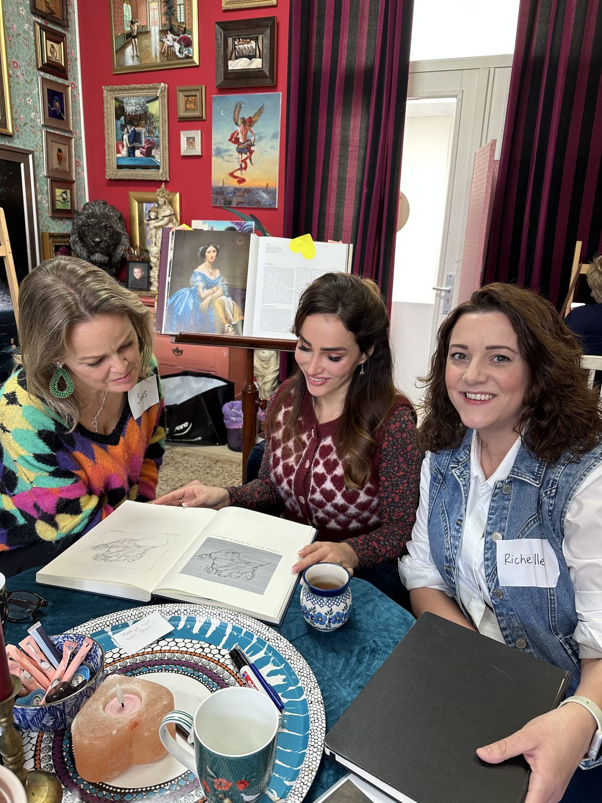 Sfeerbeeld van een Iris Frederix masterclass
