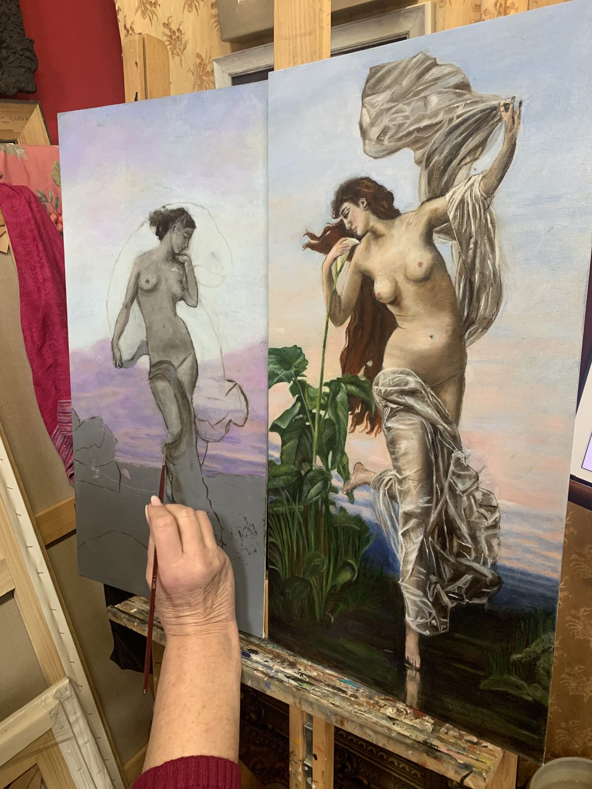 Sfeerbeeld van een Iris Frederix masterclass
