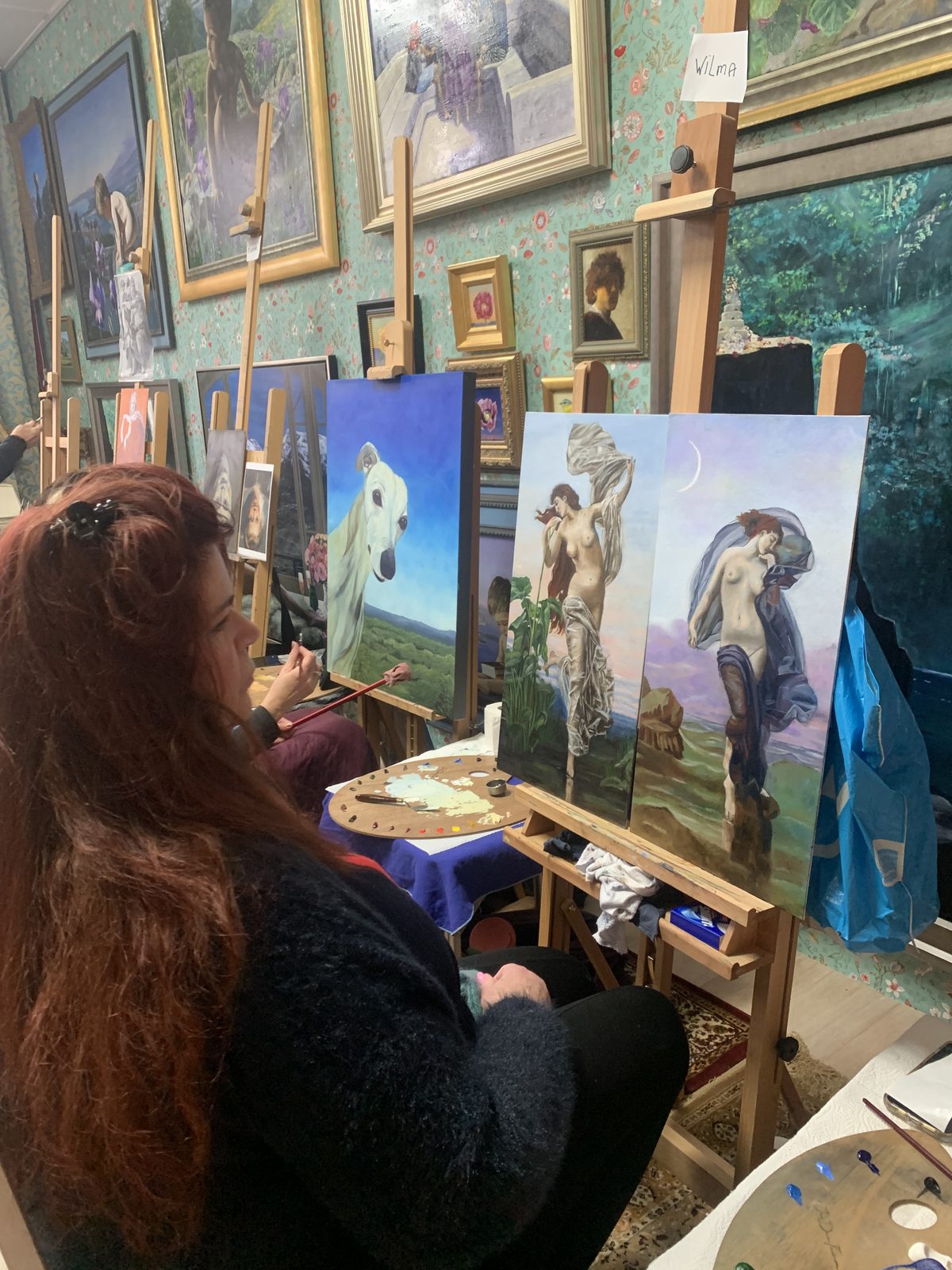 Sfeerbeeld van een Iris Frederix masterclass