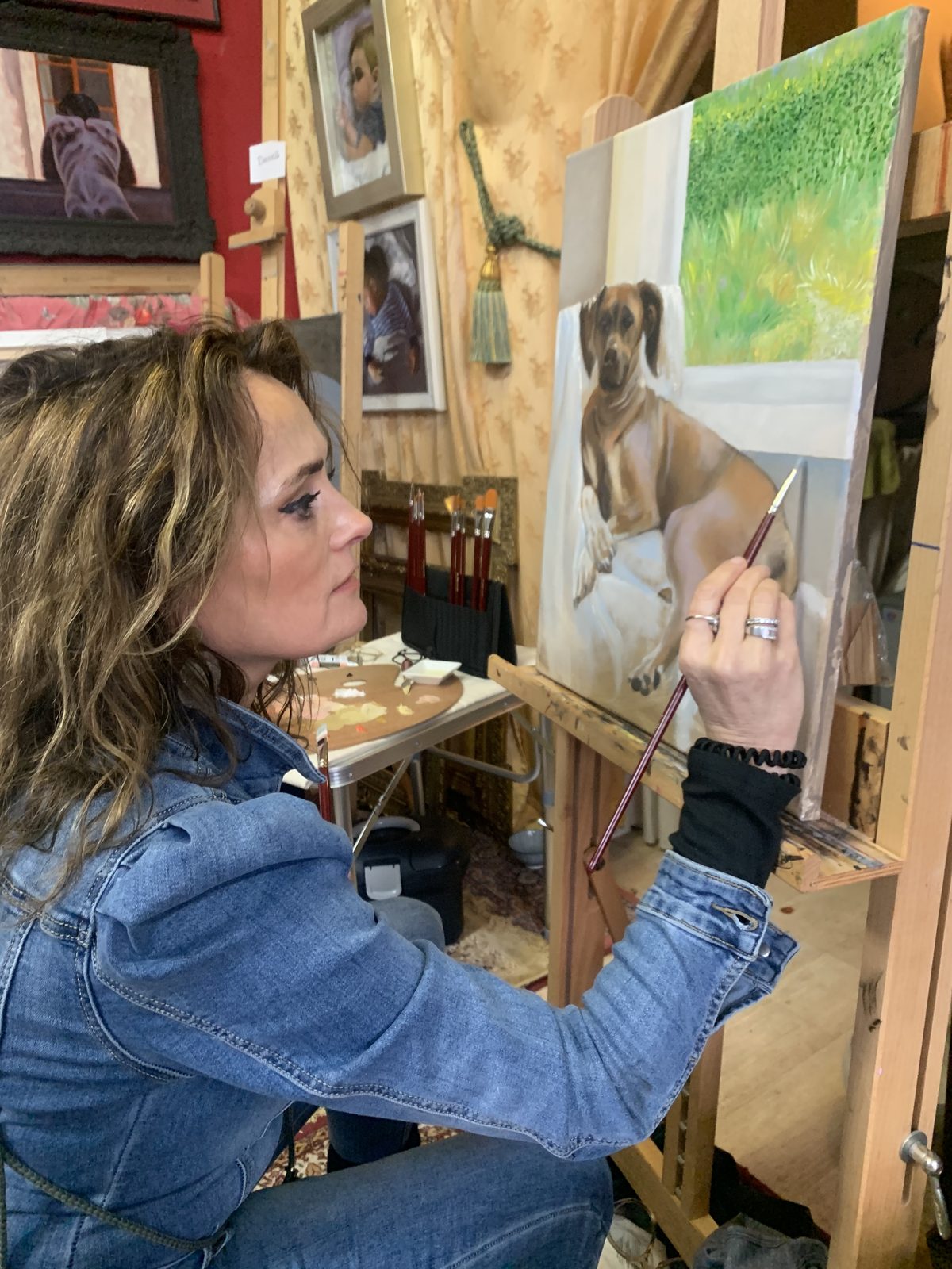Sfeerbeeld van een Iris Frederix masterclass