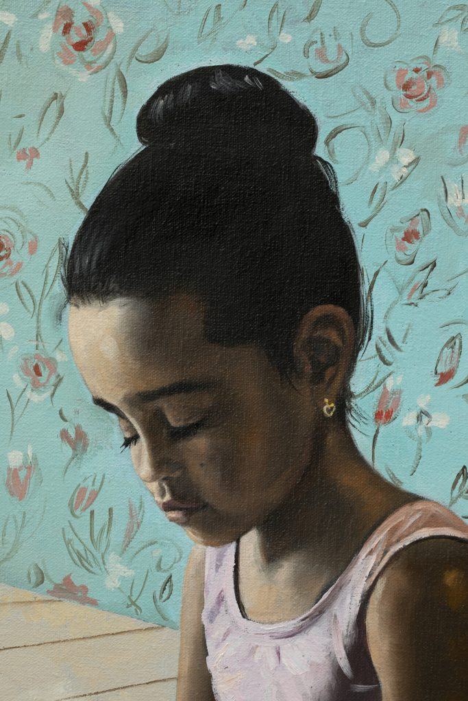 portret ballerina